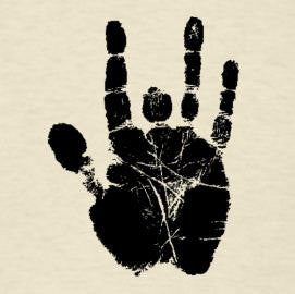 Black Grateful Dead Jerry Garcia Hand (Small) Lot Shirt | Men's