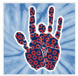 Grateful Dead Fare Thee Well Jerry Hand Phish Donuts Tie Dye Lot Shirt | Unisex