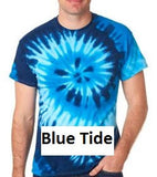 Tie Dye Tides / Waves Design T-Shirt | Unisex