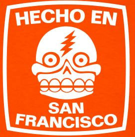 Grateful Dead Hecho En San Francisco Lot Shirt White Logo | Men's