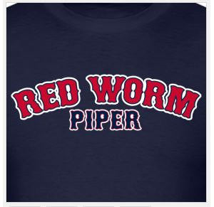 Phish Piper Red Worm Sox Lot Shirt | Men's