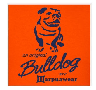 Phish Harpua Bulldog Lot Shirt Blue Logo | Men's