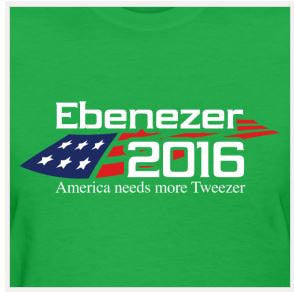 Phish Tweezer Ebenezer 2016 White Logo | Women's